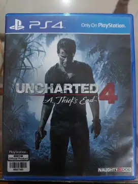 Bluray Uncharted 4 - A Thief's End PS4 Regio All Kondisi Prima