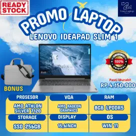 LENOVO IDEAPAD SLIM 1 	AMD ATHLON SILVER 7120 / 8GB / SSD 256GB / 15,6