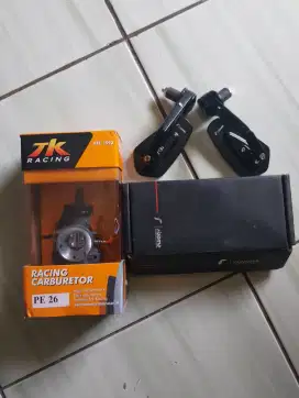Karburator TK RACING PE 26 & spion jalu rizoma [msh baru]