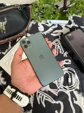 Iphone 11 pro 64gb all provider lengkap no minus