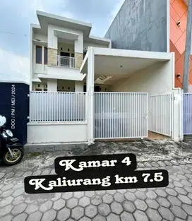 Rumah Jalan Kaliurang Km 7.5 Dekat Ringroad Utara