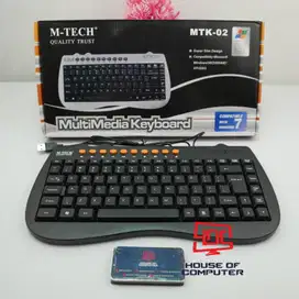 KEYBOARD MINI MULTIMEDIA USB M-TECH MT-02 MTK 02 2.0
