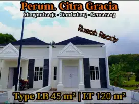 Rumah siap huni nyaman murah dekat jalan raya mangunharjo semarang