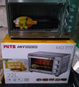 Jual Oven MITO MO 777 HIT Kapasitas 22L Warna : Silver, Kapasitas 22L