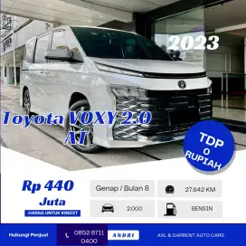 Toyota VOXY 2.0 NIK 2023 Putih