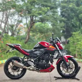 YAMAHA MT25 MERAH 2015 LOW KM SIAP GASPOL AMAN