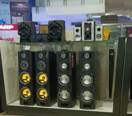 Promo cicilan Speaker Aktif DP 0 dan bisa gratis 1X angsuran