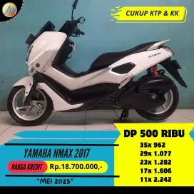 DP CUKUP 500RIBU YAMAHA NMAX 2017 ANGSURAN SANGAT RINGAN BERGARANSI