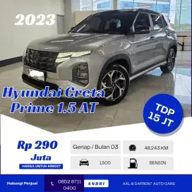 Hyundai Creta Prime 2 Tone NIK 2023 Silver