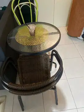 Jual kursi  teras 1 set produk ace