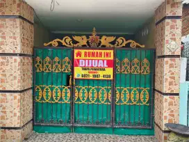 Rumah di jual dengan akses yang muda