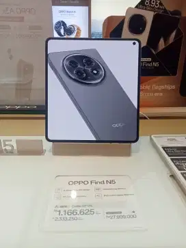 seGAMPANG ITU Dapetin OPPO Find N5 Dengan PROMO CICILAN BUNGA 0%