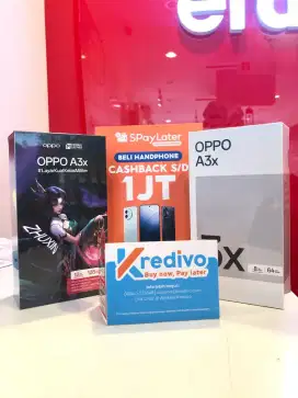 Oppo A3 Pro 8/256GB bisa kredit cicilan 0% dengan kredivo