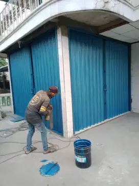 Tukang pasang dan perbaikan rolling door folding gate panggilan