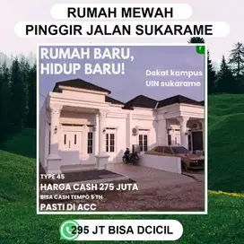 RUMAH MEWAH 298 jutan.. DI PINGGIR JLN UTAMA PULAU SINGKEP SUKARAME