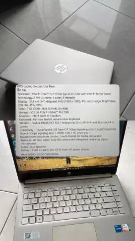 WTS LAPTOP HP 14S