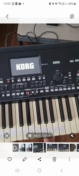 Keyboard KORG PA300 kondisi perlu perbaikan