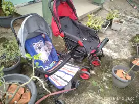 Stroller bayi siap jalan-jalan