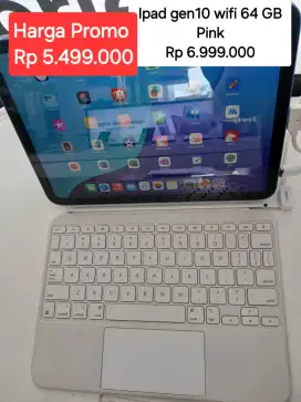 iPad Gen 10 WiFi 64GB Pink