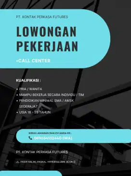 Lowongan Pekerjaan di PT. KONTAK PERKASA FUTURES