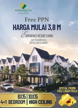 Cluster Louise summarecon 3,8man TERLARIS sepanjang masa