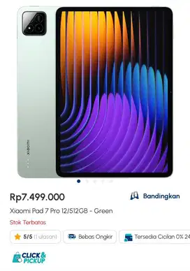 Xiaomi Pad 7 8/256GB - Blue