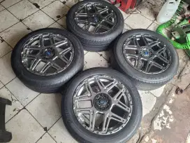 Velg HSR konga R17 paket ban bisa innova terios camry civic xpander