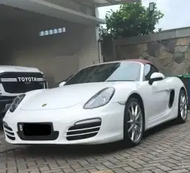 MURAH PORSCHE Boxster RED CANVAS CABRIO 2013 cabriolet 2012 cayman 981