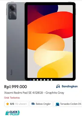 Xiaomi Redmi Pad SE 4/128GB - Graphite Gray