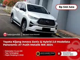 Toyota Kijang Innova Zenix Q Hybrid 2.0 Modelista AT Putih 2024 2025