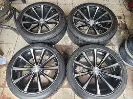 Velg HSR concave R20 paket ban for crv xtrail captiva harrier CX5 dll