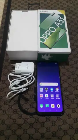 OPPO A31 6/128GB lengkap