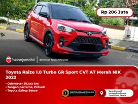 [ TSS ] Toyota Raize 1.0 Turbo GR Sport CVT AT Merah 2022/2023
