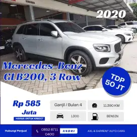 KM 11 RB, GLB200 1.3 NIK 2020 Silver Mercedes Benz GLB 200