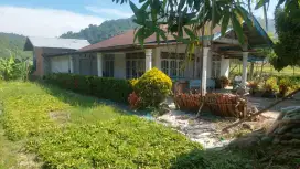 JUAL TANAH DAN RUMAH + kios Kecil pinggir Jalan
