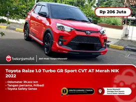 [ TSS ] Toyota Raize 1.0 Turbo GR Sport CVT AT Merah 2022/2023