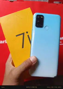 Realme 7i
Ram 8 internal 128