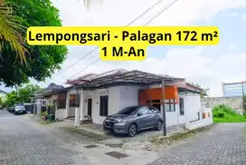 Rumah Palagan Tanah Luas lantai 1 Lempongsari