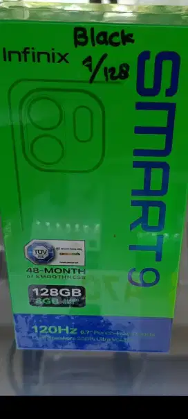 Infinix smart 9 4/128 danrom64gb resmi