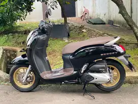 Honda Scoopy Keyless Thn 2021 Hitam Mulus