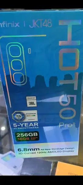 Infinix hot 50 pro plus layar lengkung