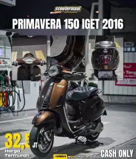 PIAGGIO VESPA PRIMAVERA IGET 150 2016