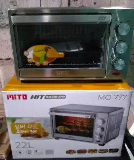 Jual Oven MITO MO 777 HIT Kapasitas 22L Warna : Silver, Kapasitas 22L
