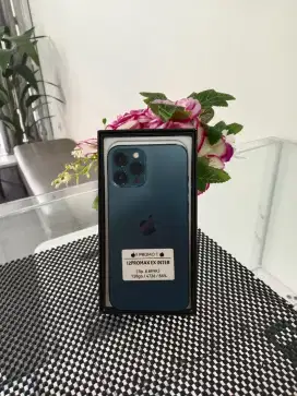 Iphone 12 Promax 128GB Fullset Mulus Fungsional On semua