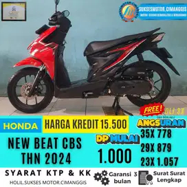 PROMO NEW BEAT CBS LED MURAH GARANSI CASH&KREDIT FREE OLI