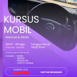 KURSUS MENGEMUDI MANUAL MATIC