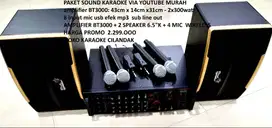 paket sound system karaoke