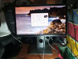 Monitor Dell 22 inch 75hz, bisa diputar potrait, VGA DVI DP PORT, USB