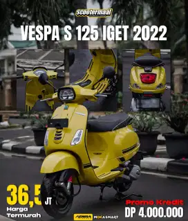 VESPA S FACELIFT IGET 125 AT 2022