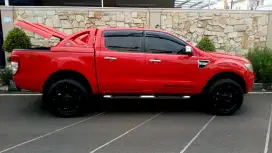 Ford Ranger 2.2 XLT MATIC 2013 W. Merah (jarang) F.Original Istimewa